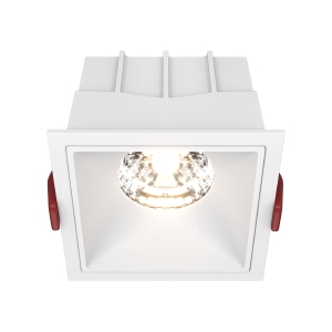 Встраиваемый светильник Maytoni Alfa LED DL043-01-15W3K-D-SQ-W