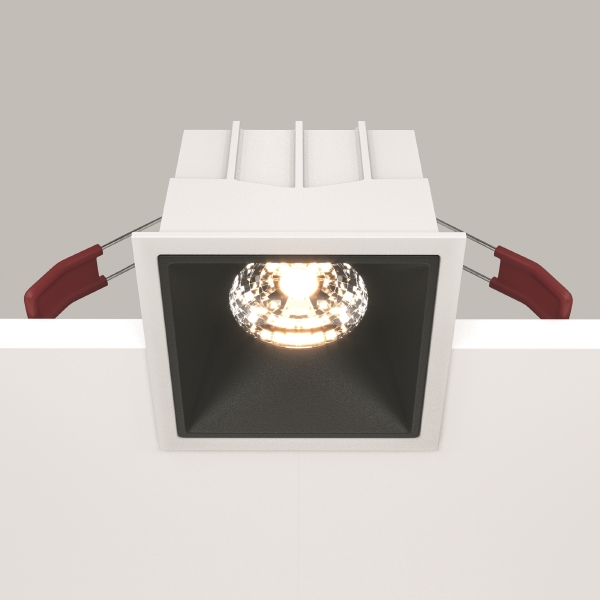 Встраиваемый светильник Maytoni Alfa LED DL043-01-15W3K-D-SQ-WB