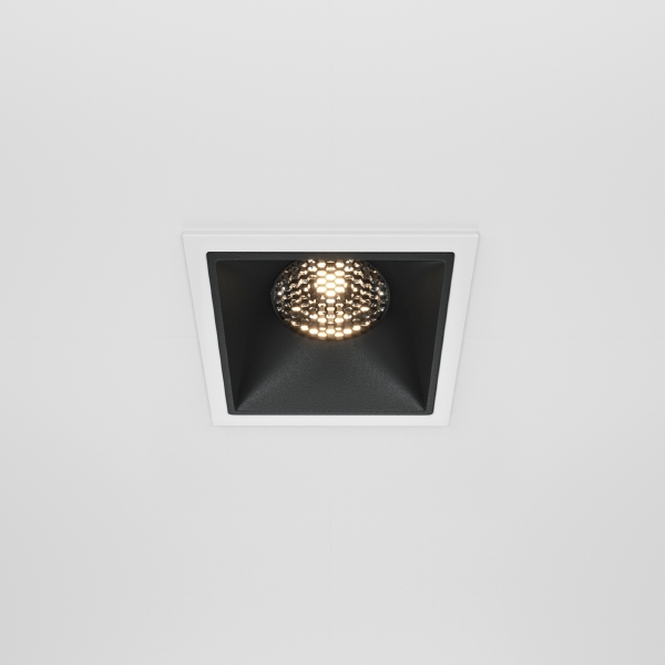 Встраиваемый светильник Maytoni Alfa LED DL043-01-15W3K-D-SQ-WB