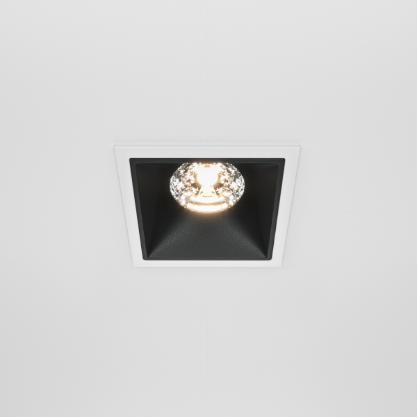 Встраиваемый светильник Maytoni Alfa LED DL043-01-15W3K-D-SQ-WB