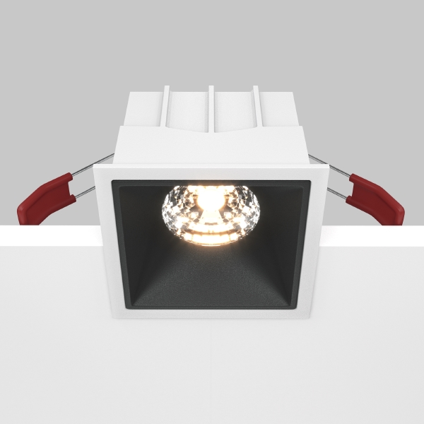Встраиваемый светильник Maytoni Alfa LED DL043-01-15W3K-D-SQ-WB
