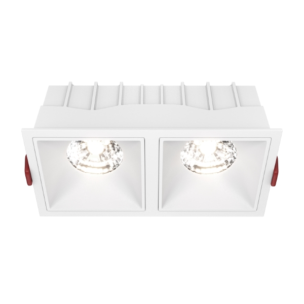 Встраиваемый светильник Maytoni Alfa LED DL043-02-15W4K-SQ-W