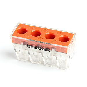 Клемма монтажная 4-проводная Stekker LD773-174 39870