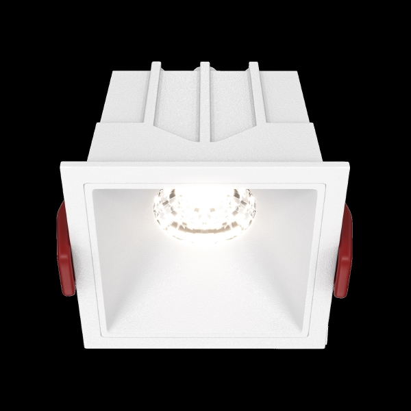 Встраиваемый светильник Maytoni Alfa Led DL043-01-10W4K-SQ-W