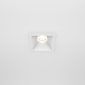 Встраиваемый светильник Maytoni Alfa Led DL043-01-10W4K-SQ-W