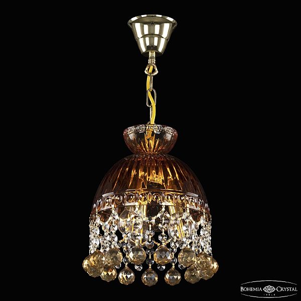 Светильник подвесной Bohemia 5478 5478/22 G Amber/M-1G Balls K721