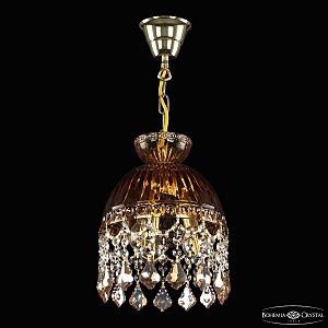 Светильник подвесной Bohemia 5478 5478/22 G Amber/M-1G Leafs K721
