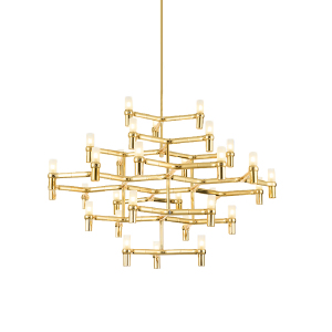 Люстра на штанге Milosh tendence DIKA 0872CL-30GD
