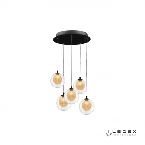 Светильник подвесной ILedex Oblivion C4457-5R CR