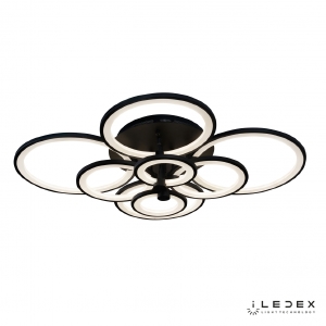 Потолочная люстра ILedex Ring A001/8 BK