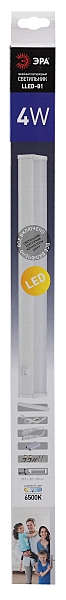 Мебельный светильник ЭРА LLED-01 LLED-01-04W-6500-W