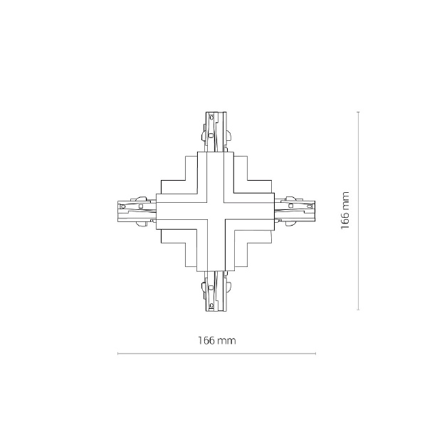 Коннектор X-образный Nowodvorski Ctls Power 8680