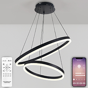 Подвесная люстра Natali Kovaltseva Oreol LED LAMPS 81298