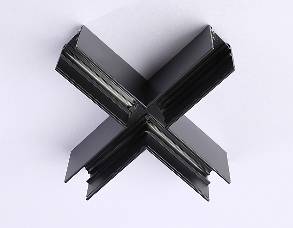 Коннектор X-образный для накладного шинопровода Magnetic Ambrella Track System GL3376