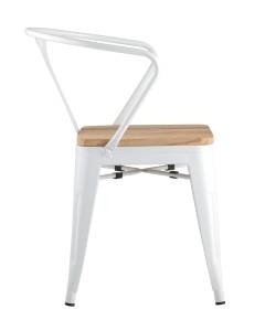 Обеденный стул Stool Group Tolix Arm Wood УТ000001863