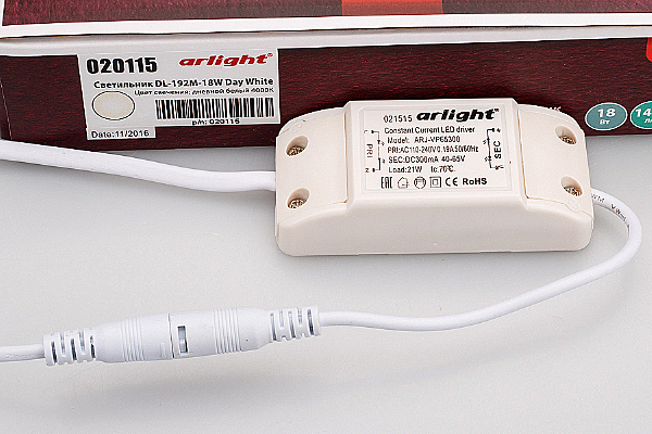 Встраиваемый светильник Arlight Dl Edge 020115