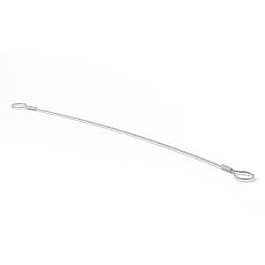 Трос страховочный для настенного монтажа профиля ALU-LINE-DUO-2000 ANOD+OPAL Arlight 024196
