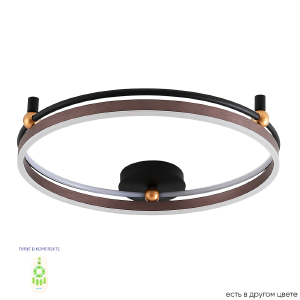 Потолочная люстра Crystal Lux Fernando FERNANDO PL72W LED COFFEE/BLACK