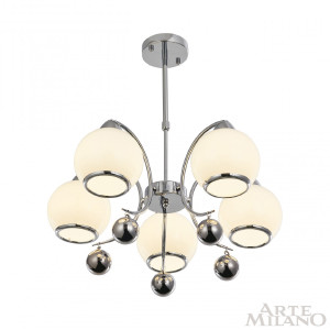 Люстра на штанге Arte Milano Neapolis76207 276207/5 Ni