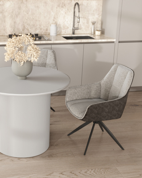 Кухонный стол Stool Group Ballet DT-2102-S beige 1 top DUAL