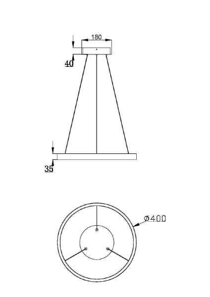 Подвесная люстра Maytoni Rim MOD058PL-L32BSK