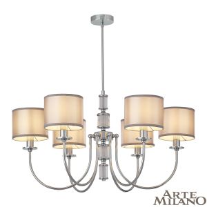 Люстра на штанге Arte Milano Am348401 348401/6 CR