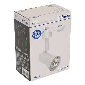Трековый светильник Feron AL187 48704