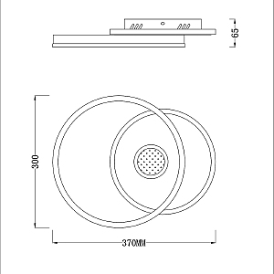 Потолочная люстра Escada Arctic 10234/1LED BL