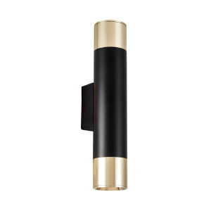 Настенный светильник Lumina Deco LDW 1101-2 BK+GD