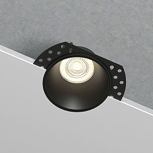 Встраиваемый светильник Elektrostandard Renzo 25020/01 GU10 черный