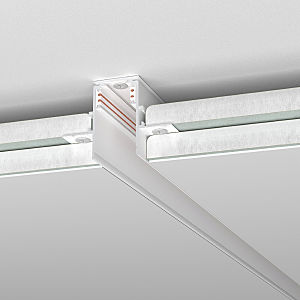Шинопровод Elektrostandard Slim Magnetic Slim Magnetic Шинопровод встраиваемый под ГКЛ 12,5мм (белый) (3м) 85208/00