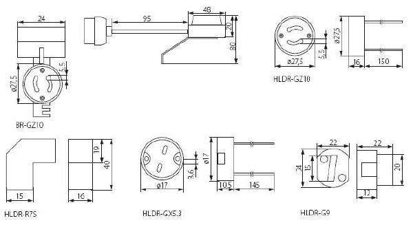 Патрон Kanlux Hldr-G9 8220