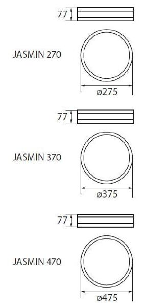 Светильник потолочный Kanlux Jasmin 23126