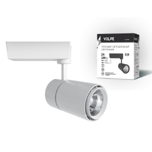Трековый светильник Volpe Ulb-q252 ULB-Q252 24W/NW/H WHITE