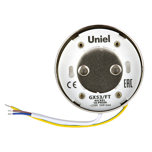 Накладной светильник Uniel GX53/FT NICKEL 10 PROM