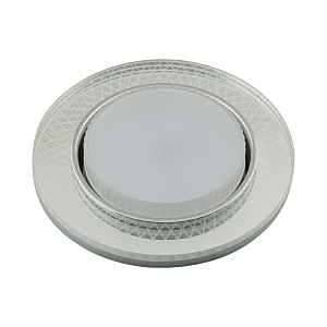 Встраиваемый светильник Fametto Luciole DLS-L156 GX53 GLASSY/CLEAR 3D