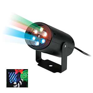 Светодиодный светильник-проектор Volpe Uli-q306 ULI-Q306 4W/RGB BLACK XMAS