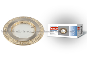 Встраиваемый светильник Fametto Arno DLS-A103 GU5.3 CHROME+GOLD