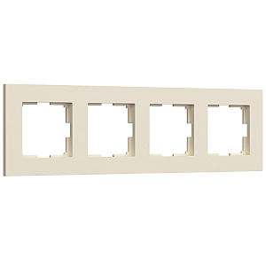 Рамка Werkel Slab айвори софт W0042962/ Рамка на 4 поста Slab (айвори софт)