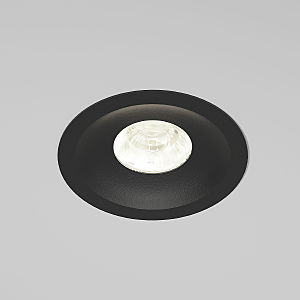 Встраиваемый светильник Elektrostandard Combi 25067/LED 10W 4000K черный