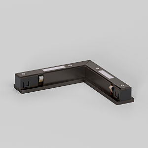 Коннектор для шинопровода Elektrostandard Line Magnetic Titan Line Угловой коннектор (титан) 85006/00