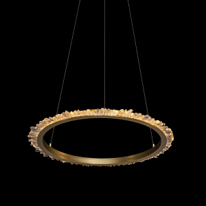 Подвесная люстра Delight Collection Quartz Halo MD20020154-1A satin gold