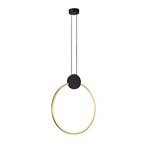 Светильник подвесной Gerhort G52162 G52162/1A BK BK+BRS