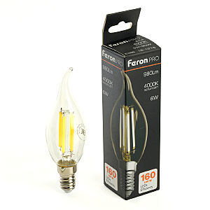 Светодиодная лампа LB-1216 Feron 51263 E14 6Вт 4000