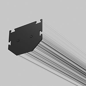 Заглушка Elektrostandard Slim Magnetic Slim Magnetic Комплект заглушек для шинопровода в натяжной потолок: торцевая и внутренняя (черный) 8