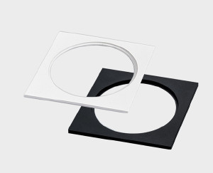 Рамка для светильников IT08-8035 Italline IT08 IT08-8037 black-4245