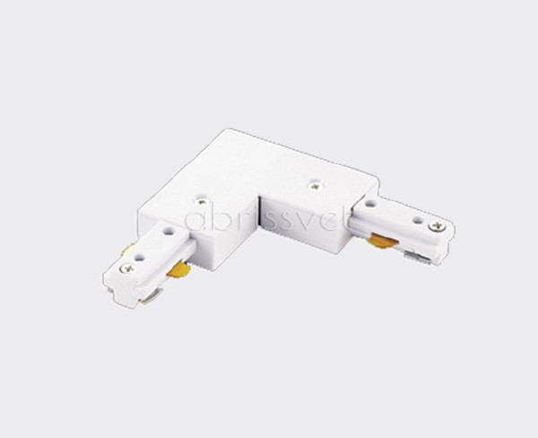 Соединитель для однофазного трека угловой Italline WSO WSO 74 white