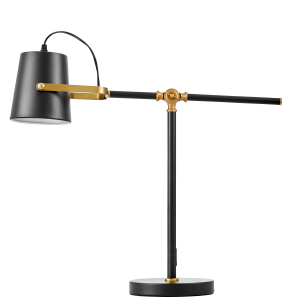 Настольная лампа Lumina Deco Fela LDT 7733-1 BK+MD