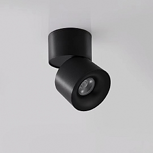 Накладной светильник iLEDEX TECHNICAL Metrica 115-12W-D70-4K-55DG-BK