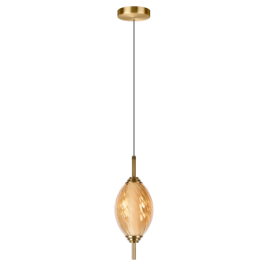 Светильник подвесной Loft It Helix 10421/A Amber
